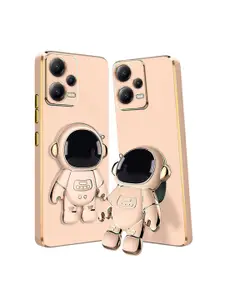 Karwan 3D Astronaut Holster Poco X5 5G Phone Back Case With Folding Stand