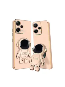 Karwan 3D Astronaut Holster Redmi Note 12 Pro 5G Phone Back Case With Folding Stand
