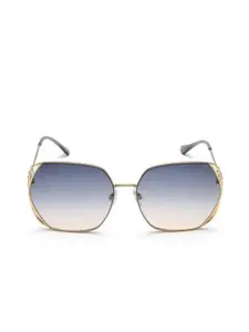 FILA Women Square Sunglasses with UV Protected Lens SFI509K61594YSG
