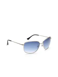 FILA Men Rectangle Sunglasses With UV Protected Lens SFI221K60579SG
