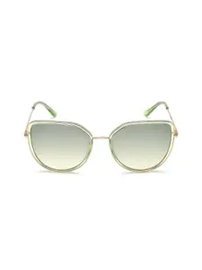 FILA Women Cateye Sunglasses with UV Protected Lens SFI226K56594XSG