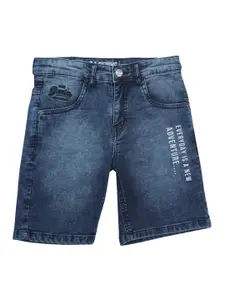 Gini and Jony Boys Mid-Rise Washed Denim Shorts
