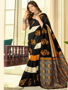KALINI Bagh Printed Dabu Saree
