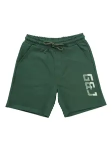 Gini and Jony Boys Olive Green Shorts