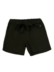 Gini and Jony Girls Mid-Rise Above Knee Cotton Shorts