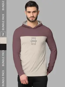 BULLMER Pack Of 2 Printed Cotton T-shirt