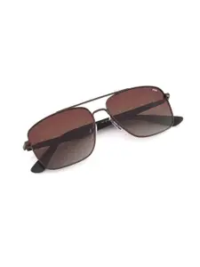 FILA Men Square Sunglasses with UV Protected Lens SFI596K58306PSG