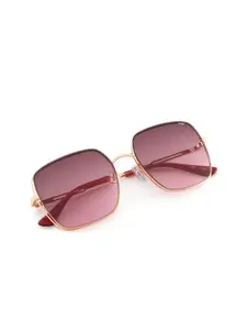 FILA Women Square Sunglasses with UV Protected Lens SFI605K57300SG