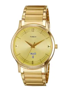 Timex Men Dial & Stainless Steel Bracelet Style Straps Analogue Watch TI000R421