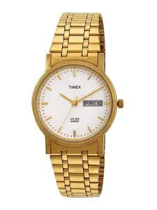 Timex Men Dial & Stainless Steel Bracelet Style Straps Analogue Watch A503