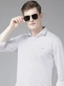 Van Heusen Sport Men Slim Fit Opaque Printed Casual Shirt
