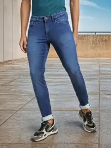 Flying Machine Men Slim Fit Low-Rise Light Fade Jeans