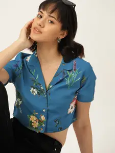DressBerry Floral Printed Casual Shirt