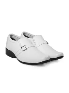 Bxxy Men Buckled Formal Slip On Shoes