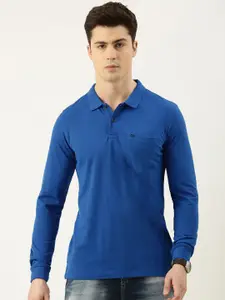 Peter England Men Polo Collar T-shirt