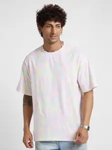 VASTRADO Tie & Dye Dyed Oversize Cotton T-shirt