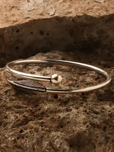 ahilya Women 92.5 Sterling Silver Cuff Bracelet