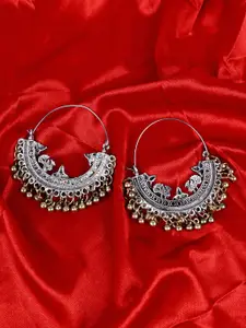 Krelin Traditional Ethnic Circular Chandbali Hoop Earrings