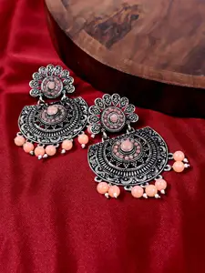 Krelin Traditional Ethnic Circular Chandbalis Earrings
