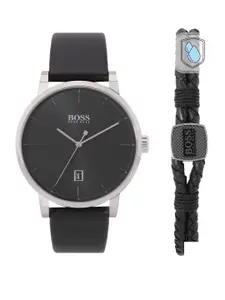 Hugo Boss Men Confidence Analogue Watch With Bracelet