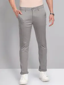 AD By Arvind Men Mid -Rise Slim Fit Chinos Trousers