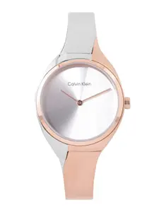 Calvin Klein Women Charming Stainless Steel Bracelet Style Analogue Watch 25200237