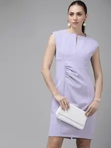 Van Heusen Woman Van Heusen Women Solid Sheath Dress