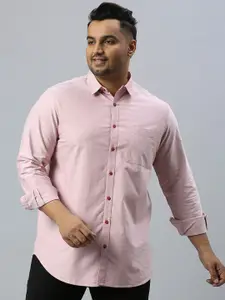 Sztori Plus Size Classic Pure Cotton Casual Shirt