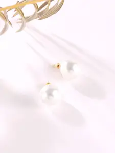 XPNSV Gold-Plated Studs Earrings