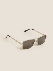 Marks & Spencer Men Fashion With Polarised Lens Sunglasses T096599SILVER