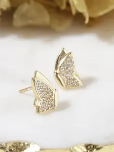 Zavya Sterling Silver Quirky Studs Earrings