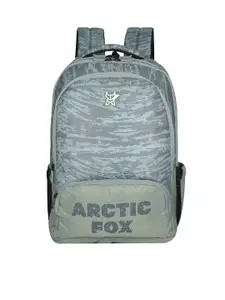 Arctic Fox Printed Water Resistant Laptop Bag