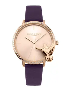 Daisy Dixon Women Leather Straps Analogue Watch D DD148VRG