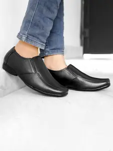 Bxxy Men Leather Formal Slip-On Shoes