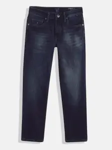 Nautica Boys Straight Fit Heavy Fade Stretchable Jeans
