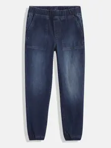 Nautica Boys Jogger Fit Heavy Fade Stretchable Jeans