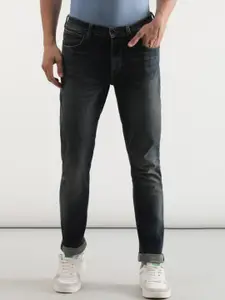 Lee Men Low Distress Light Fade Skinny Fit Stretchable Jeans