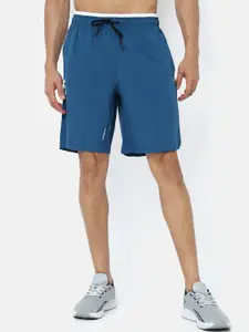 Cultsport Men Mid-Rise Active Sports Shorts With Placement Print