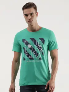 Lee Graphic Printed Slim Fit Cotton T-Shirt