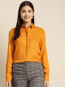 Hancock Premium Spread Collar Twill Slim Fit Formal Shirt