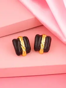 Estele Gold-Plated Classic Studs Earrings