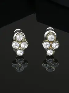 Estele Gold-Plated Classic Studs Earrings
