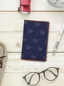 THE CLOWNFISH Glamour Fold Women Floral Printed Leather Passport Holder