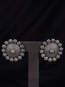 Shyle 92.5 Sterling Silver Classic Studs Earrings