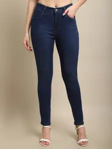 Cantabil Women High Rise Skinny Fit Stretchable Jeans