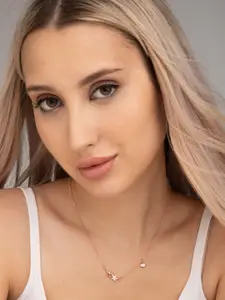 PALMONAS 18 KT Rose Gold-Plated Stelle Twinkle Necklace