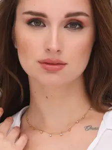 PALMONAS 18k Gold-Plated Necklace