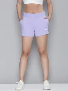 Puma Women Purple Outdoor Sports Sustainable Shorts