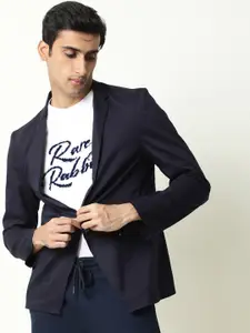 RARE RABBIT Men Glaze Tailored Fit Regular-Fit Jacket