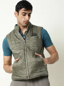 RARE RABBIT Men Fillex Puffer Reversible Quilted Jacket